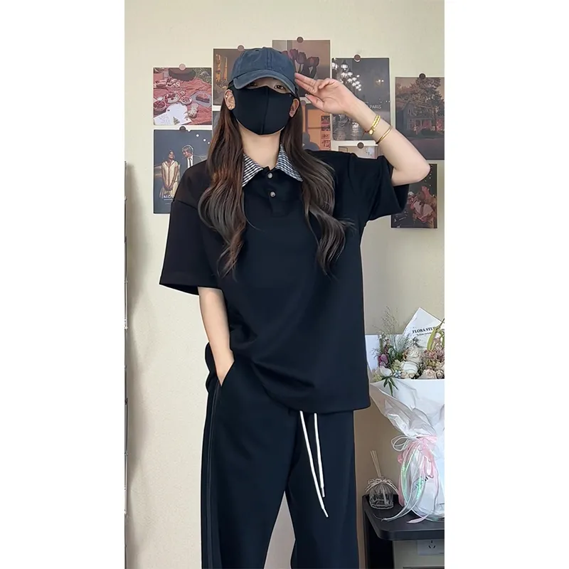 Fakeyoung Short Sleeved Polo Shirt Unisex-6