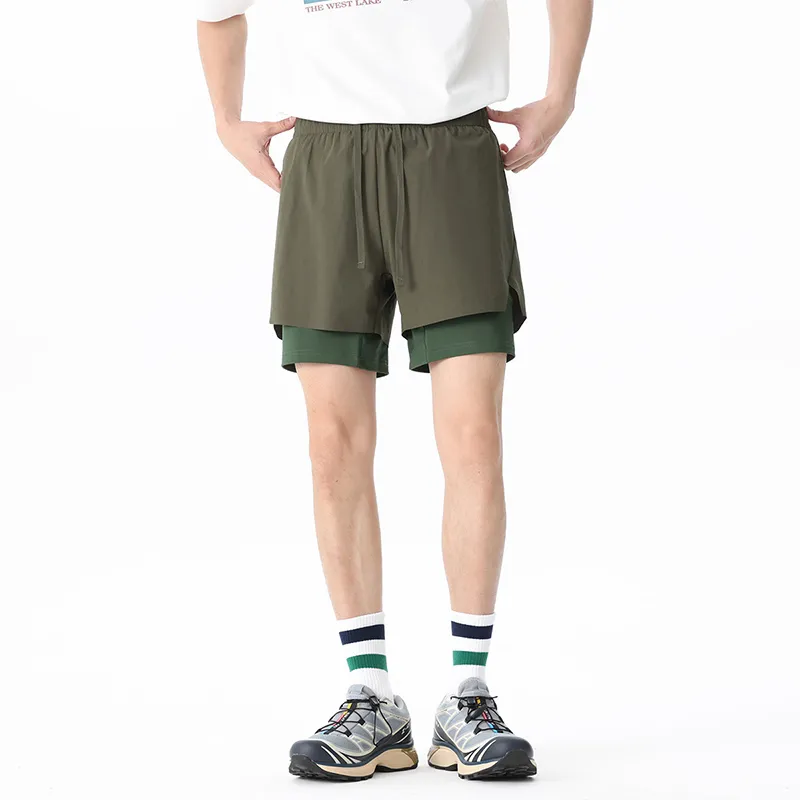 Fakeyoung Casual Shorts Unisex-14