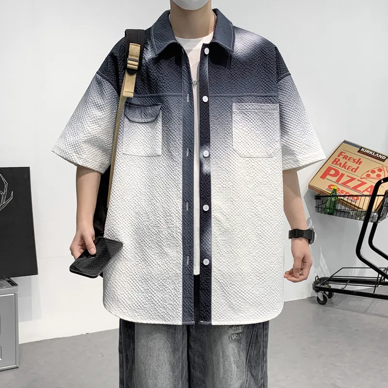 Fakeyoung Shirt Matching Set Unisex-5