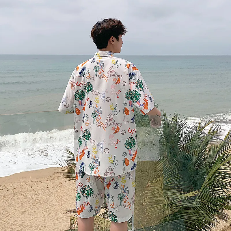 Fakeyoung Shirt Matching Set Unisex-5