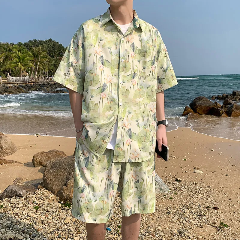 Fakeyoung Shirt Matching Set Unisex-3