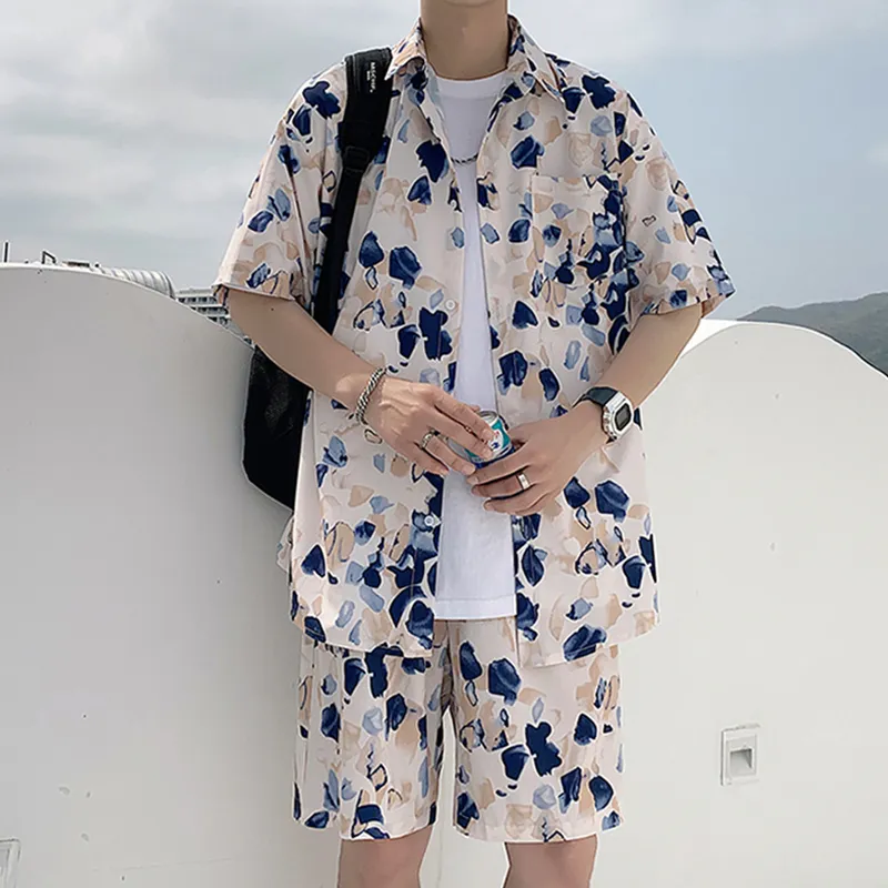 Fakeyoung Shirt Matching Set Unisex-2