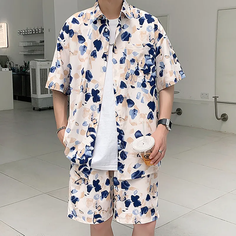 Fakeyoung Shirt Matching Set Unisex-3