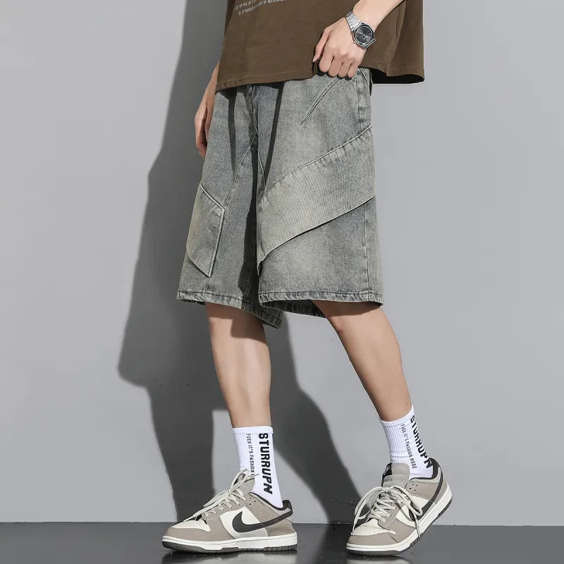 Fakeyoung Denim Shorts Unisex-2