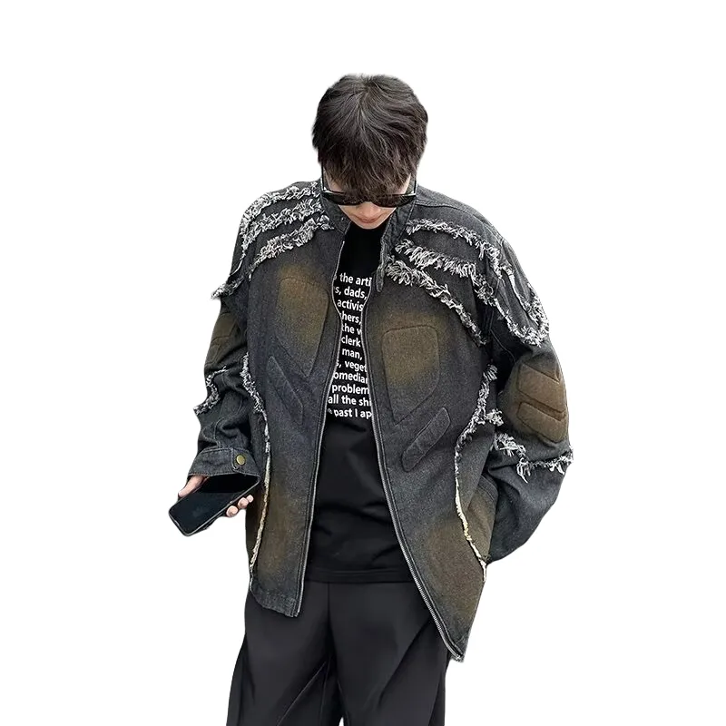 Fakeyoung Jackets Coats Unisex Blue-8