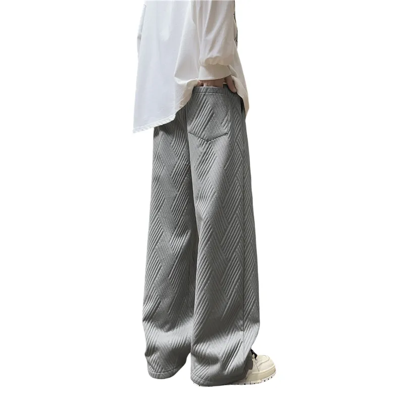 Fakeyoung Casual Pants Unisex White-10