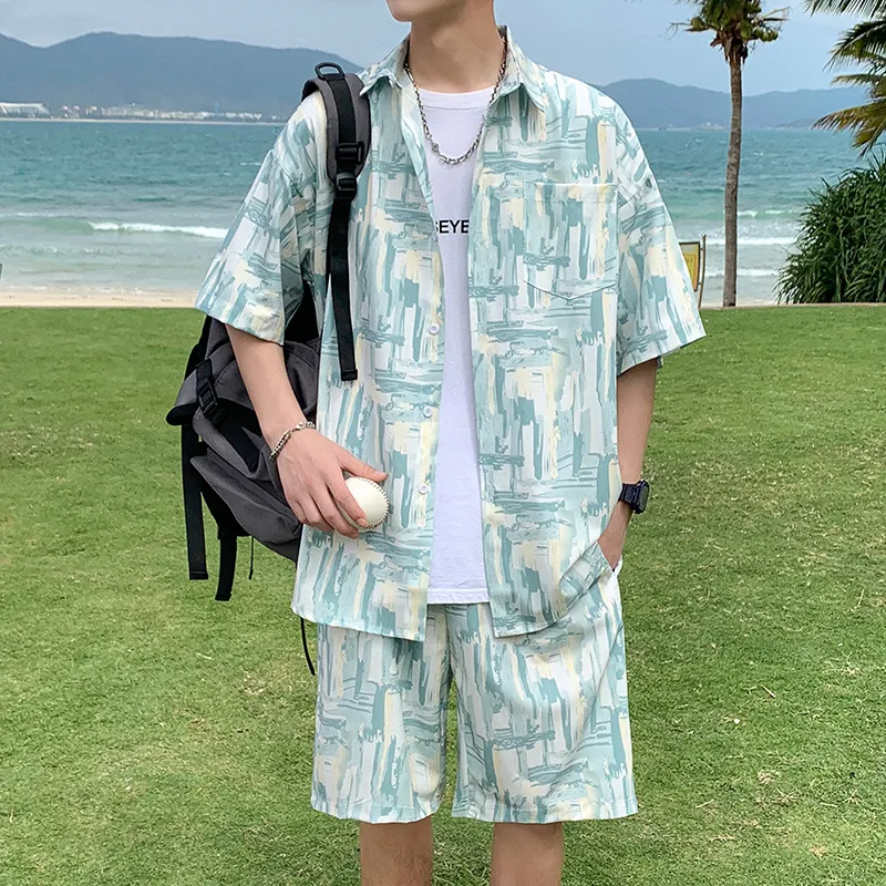 Fakeyoung Shirt Matching Set Unisex-15