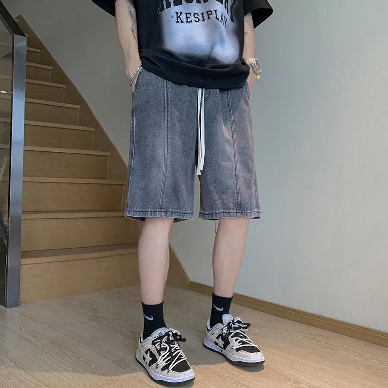 Fakeyoung Denim Shorts Unisex-8