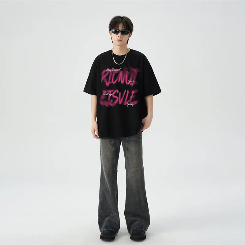 PAINT STAIN Fashion Minimalist Style T Shirt Unisex-4