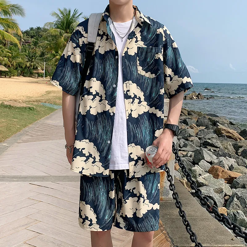 Fakeyoung Shirt Matching Set Unisex-3