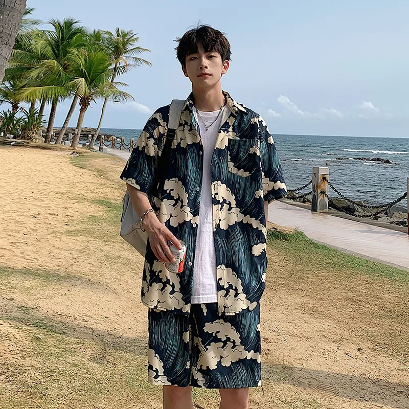 Fakeyoung Shirt Matching Set Unisex-2