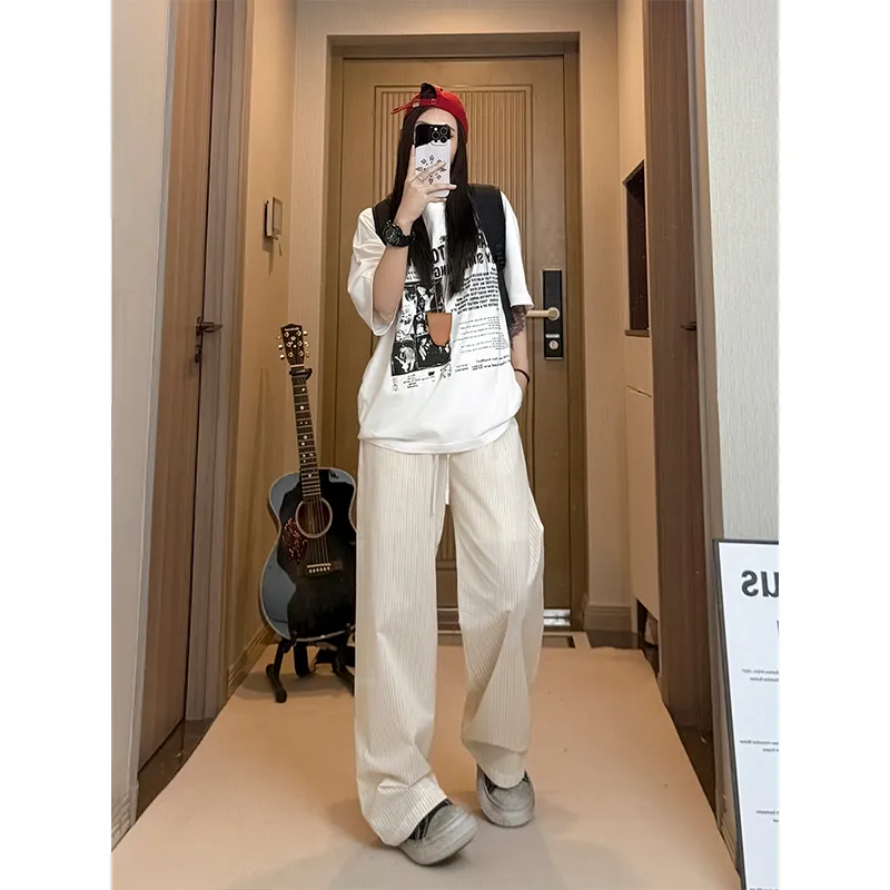 Fakeyoung Casual Pants Unisex-11