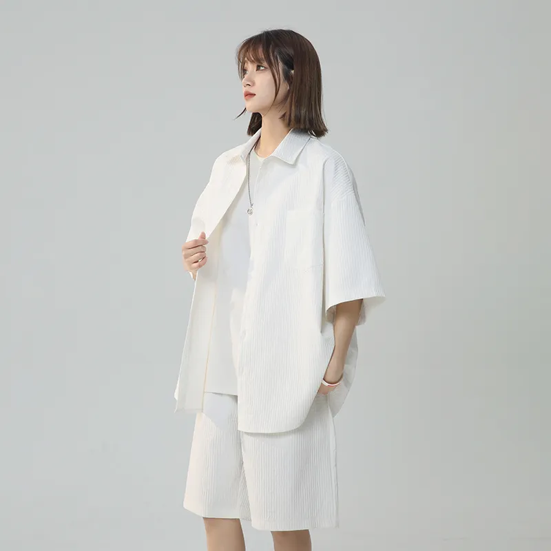 Fakeyoung Shirt Matching Set Unisex-12