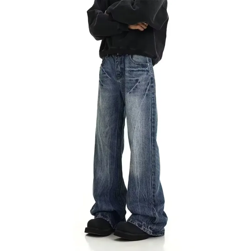 Fakeyoung Jeans Unisex Blue-4