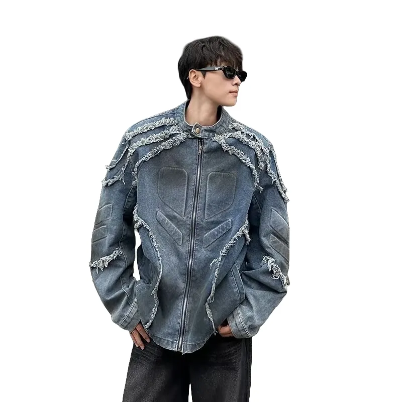 Fakeyoung Jackets Coats Unisex Blue-2