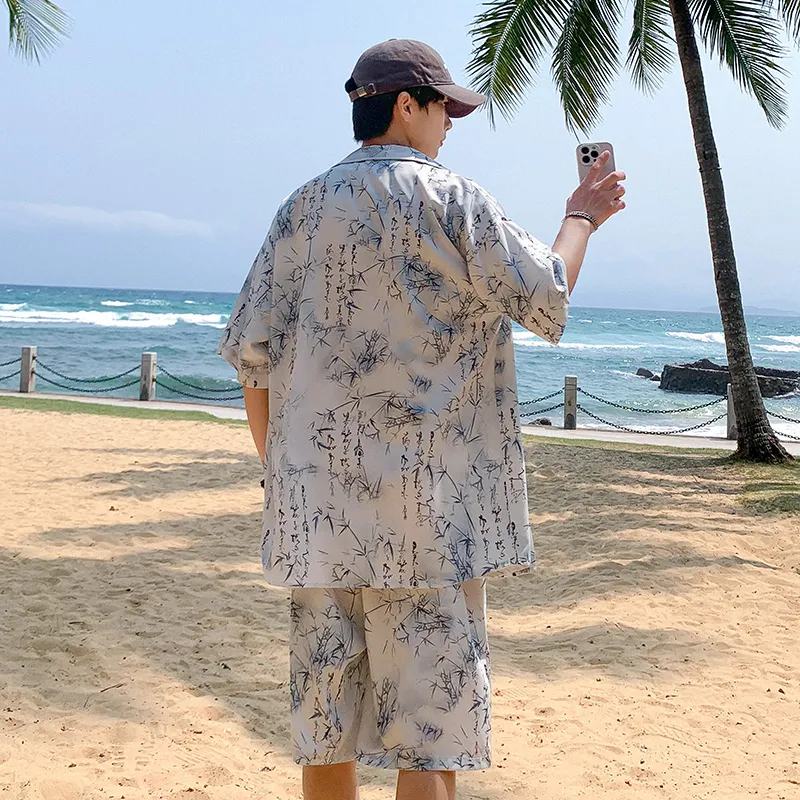 Fakeyoung Shirt Matching Set Unisex-4