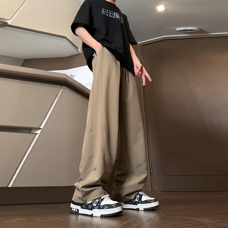 Fakeyoung Casual Pants Unisex-13