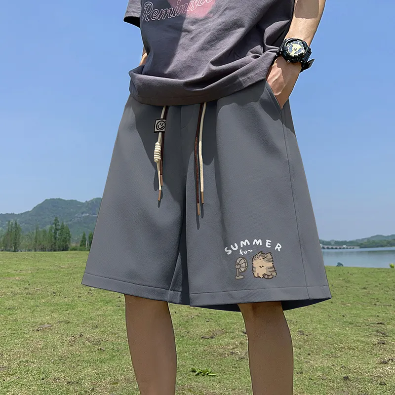 Fakeyoung Casual Shorts Unisex-22