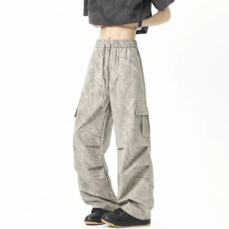 Fakeyoung Casual Pants Unisex-11