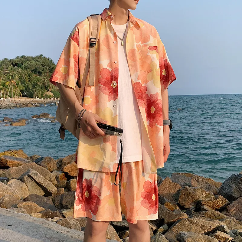 Fakeyoung Shirt Matching Set Unisex-14