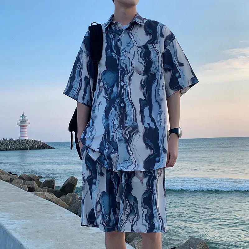 Fakeyoung Shirt Matching Set Unisex-10