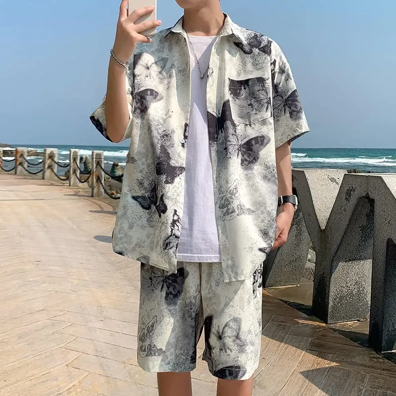Fakeyoung Shirt Matching Set Unisex-3