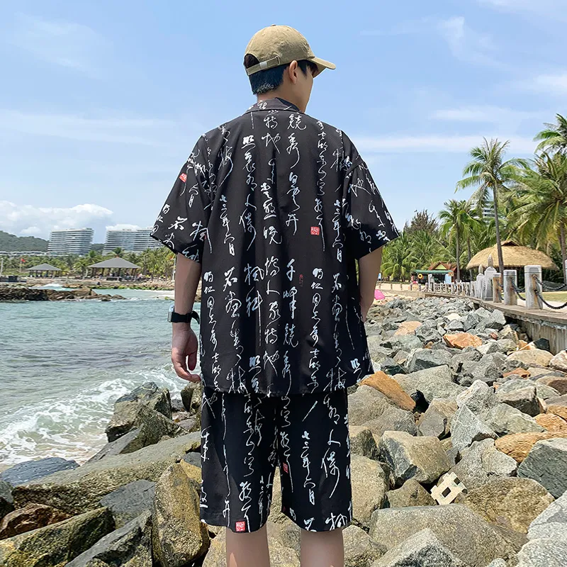 Fakeyoung Shirt Matching Set Unisex-11