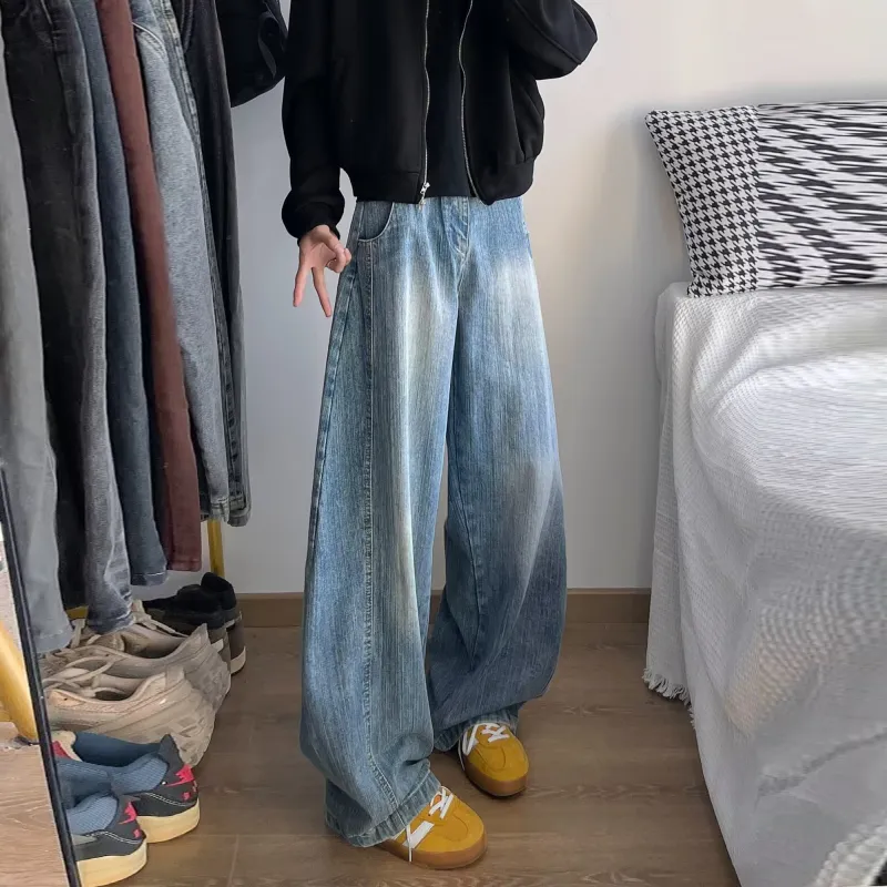 Fakeyoung Jeans Unisex Blue-3