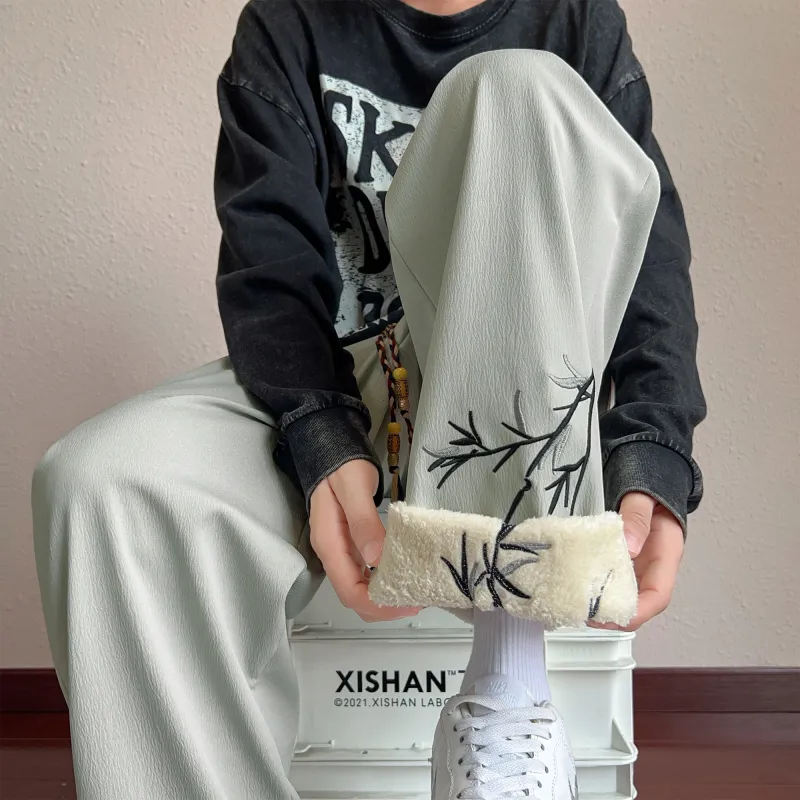 Fakeyoung Casual Pants Unisex-19