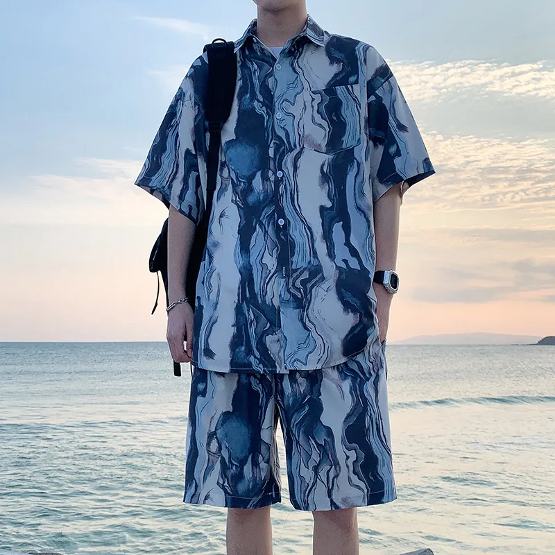 Fakeyoung Shirt Matching Set Unisex-8