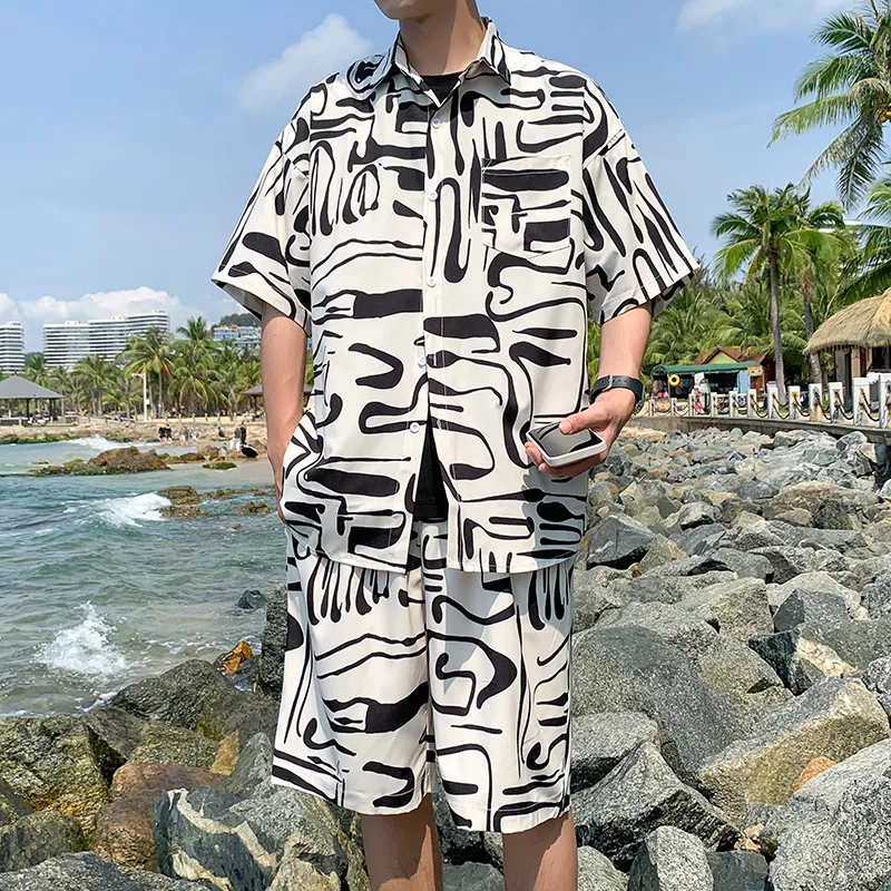 Fakeyoung Shirt Matching Set Unisex-10