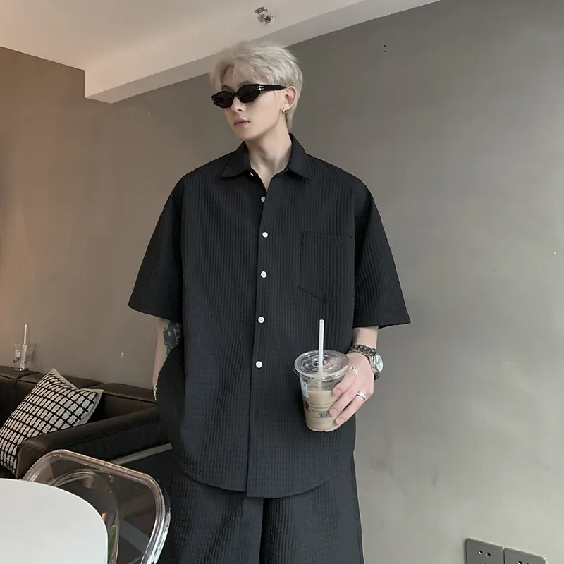 Fakeyoung Shirt Matching Set Unisex-3