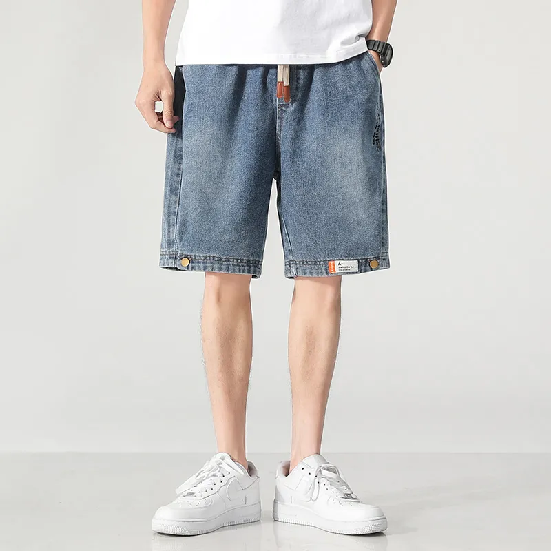 Fakeyoung Denim Shorts Unisex-3