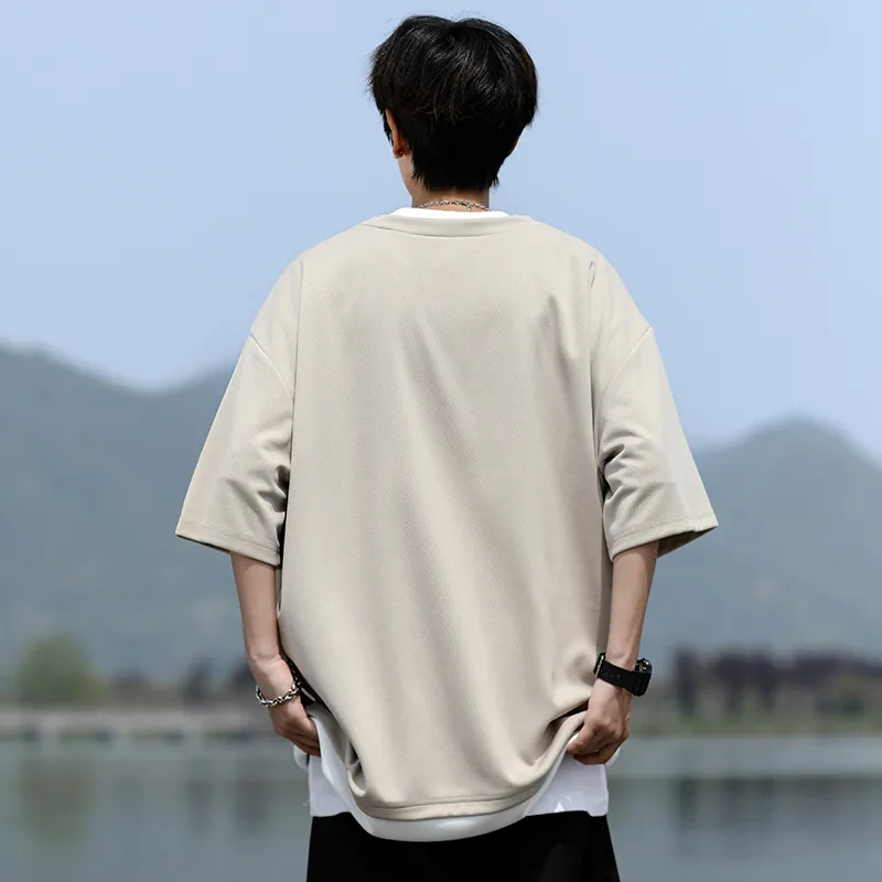 Fakeyoung Short Sleeved T Shirts Unisex-11