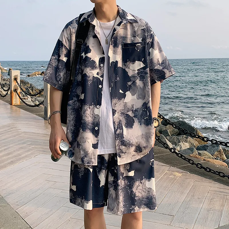 Fakeyoung Shirt Matching Set Unisex-9
