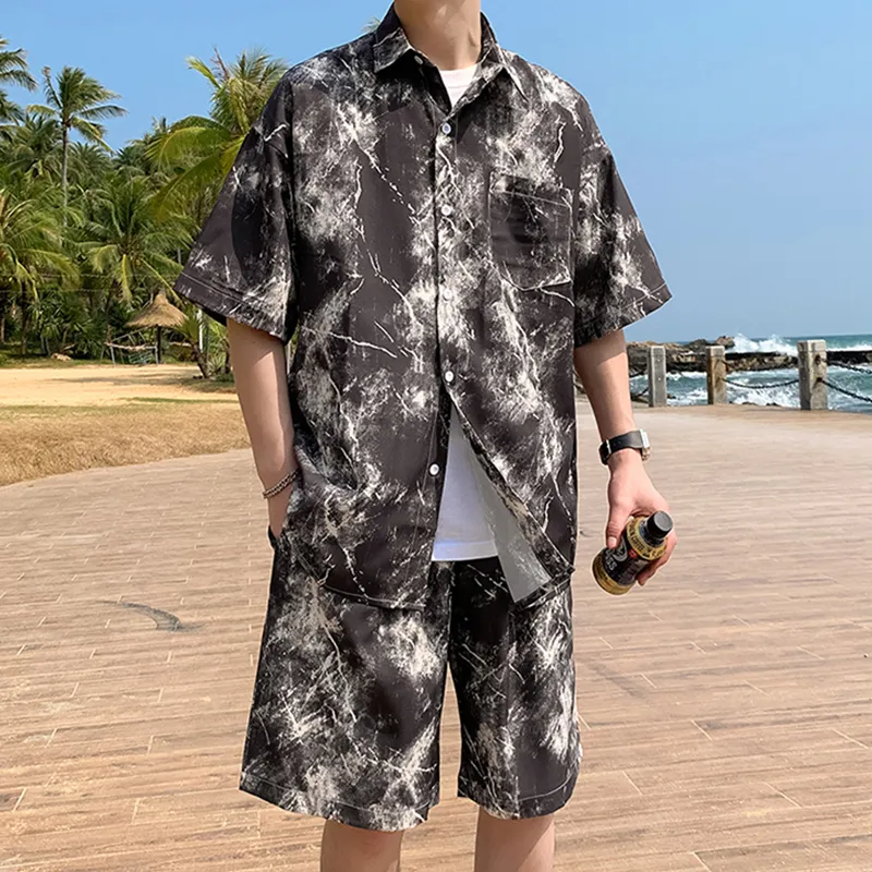 Fakeyoung Shirt Matching Set Unisex-4