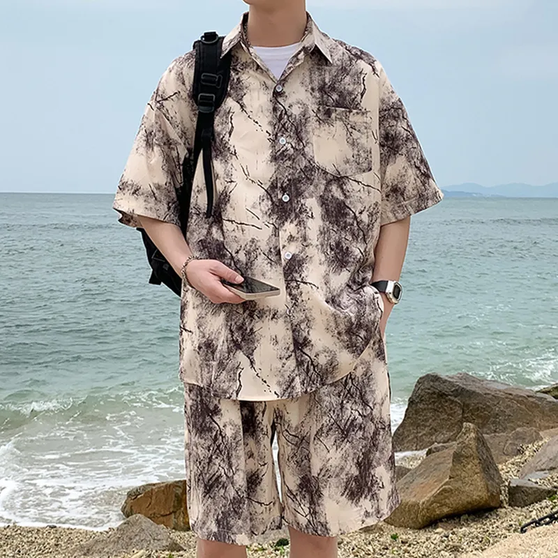 Fakeyoung Shirt Matching Set Unisex-10
