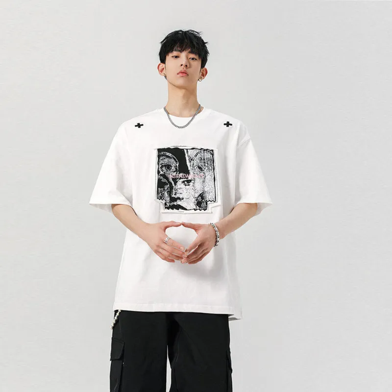 TESTUNG Classic T Shirt Unisex Pure White Color-11