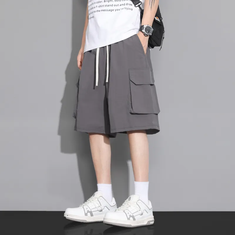 Fakeyoung Cargo Shorts Unisex-16