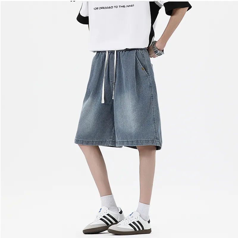 Fakeyoung Denim Shorts Unisex-2