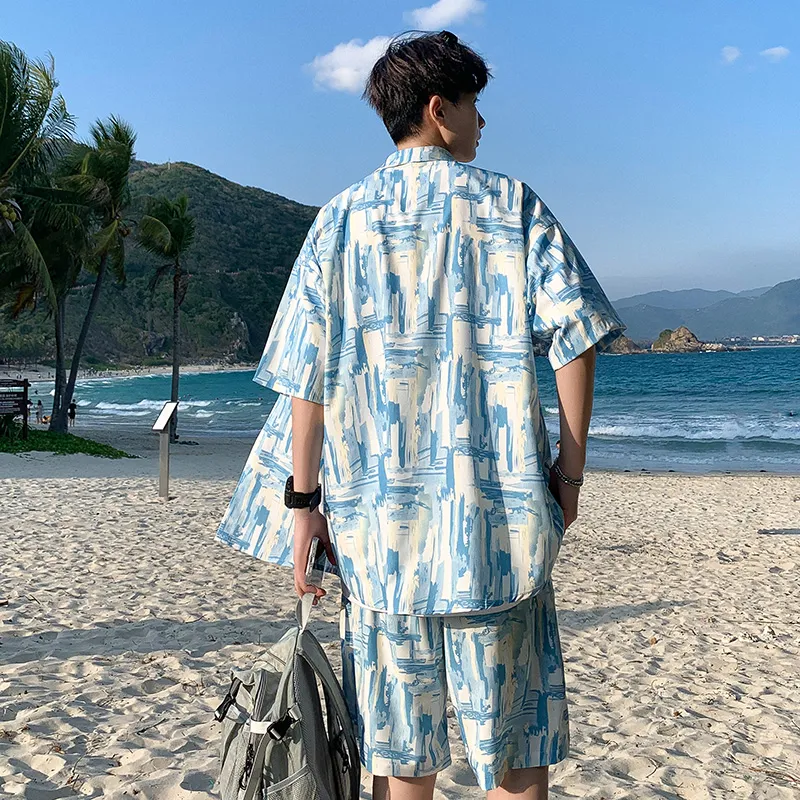 Fakeyoung Shirt Matching Set Unisex-5
