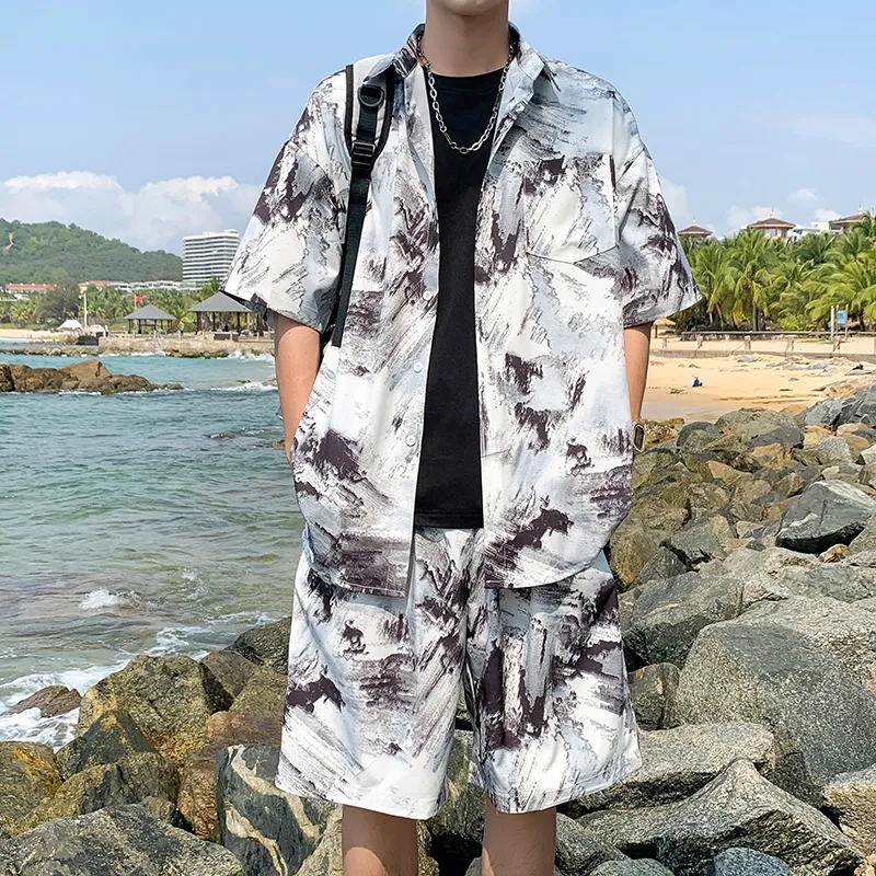 Fakeyoung Shirt Matching Set Unisex-10