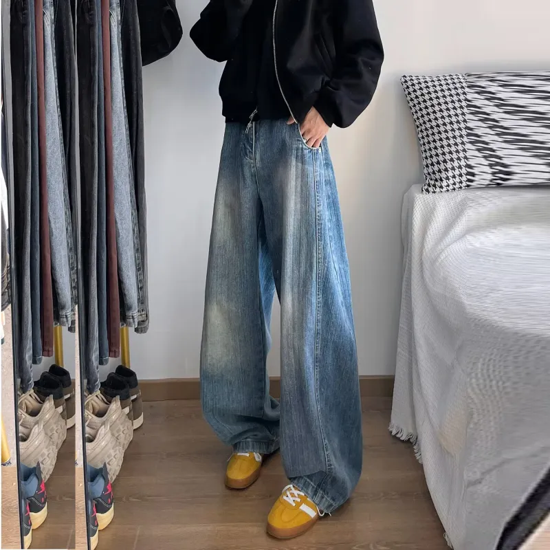 Fakeyoung Jeans Unisex Blue-4