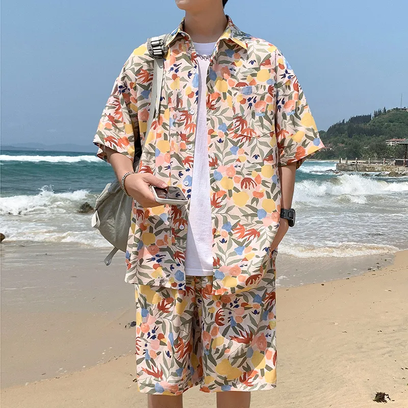 Fakeyoung Shirt Matching Set Unisex-3