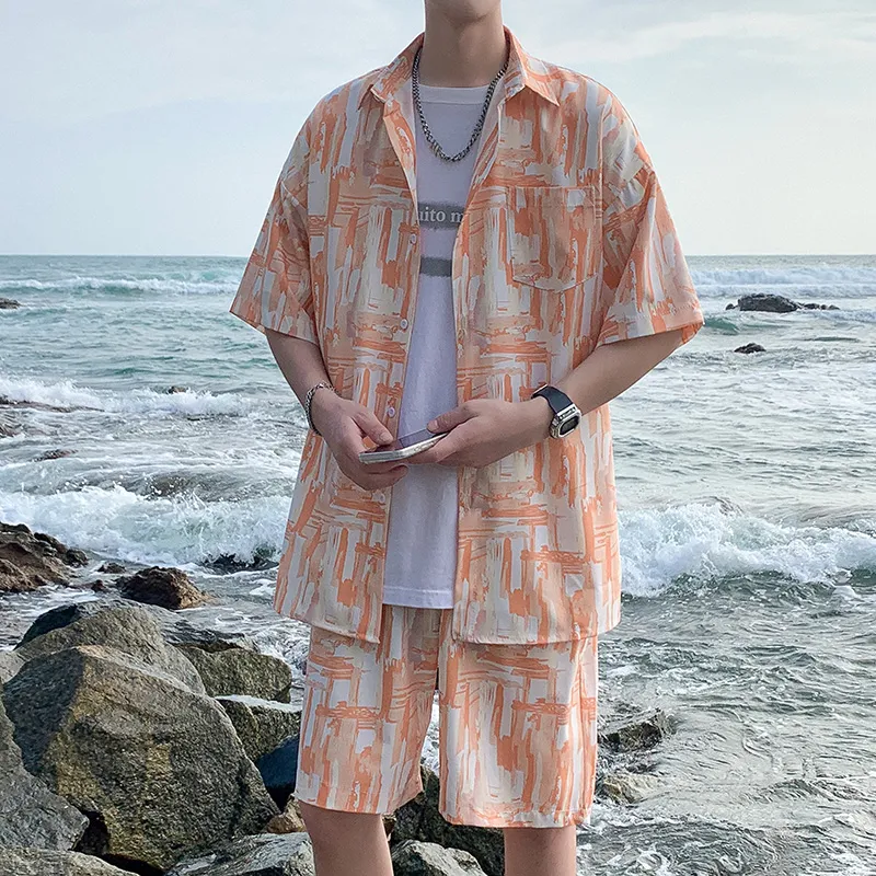 Fakeyoung Shirt Matching Set Unisex-10
