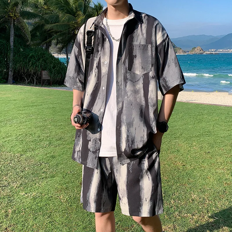 Fakeyoung Shirt Matching Set Unisex-2