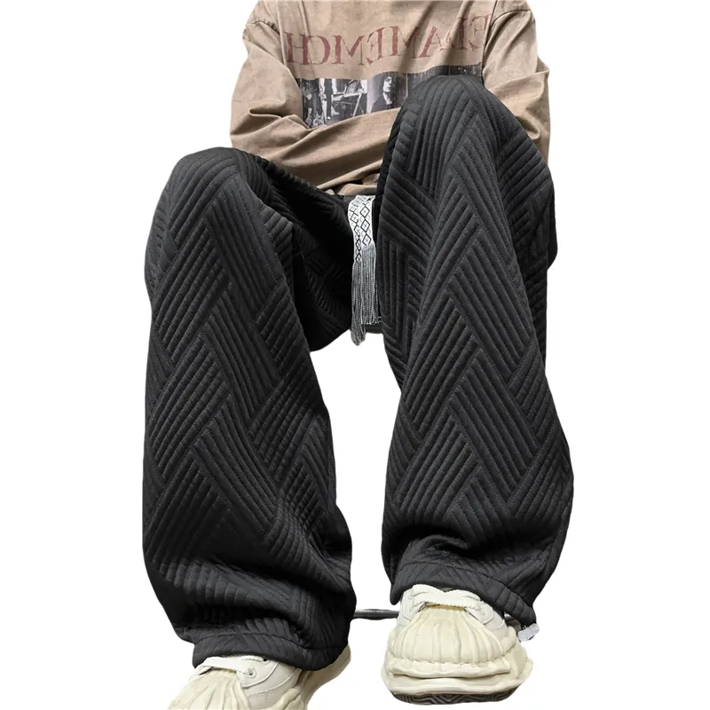 Fakeyoung Casual Pants Unisex White-6