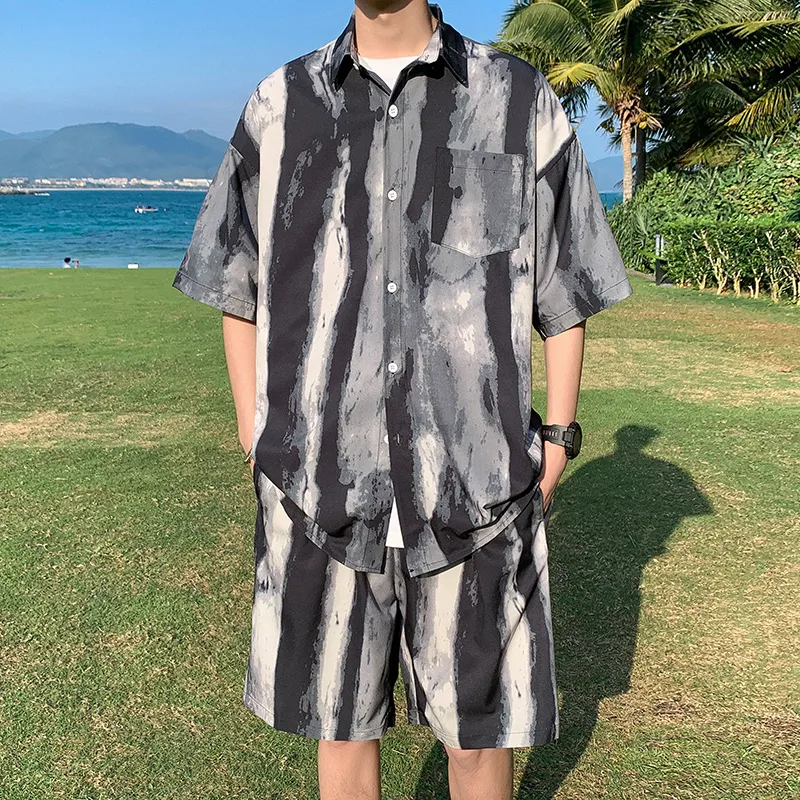 Fakeyoung Shirt Matching Set Unisex-3