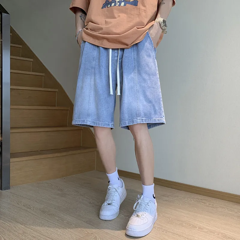Fakeyoung Denim Shorts Unisex-10