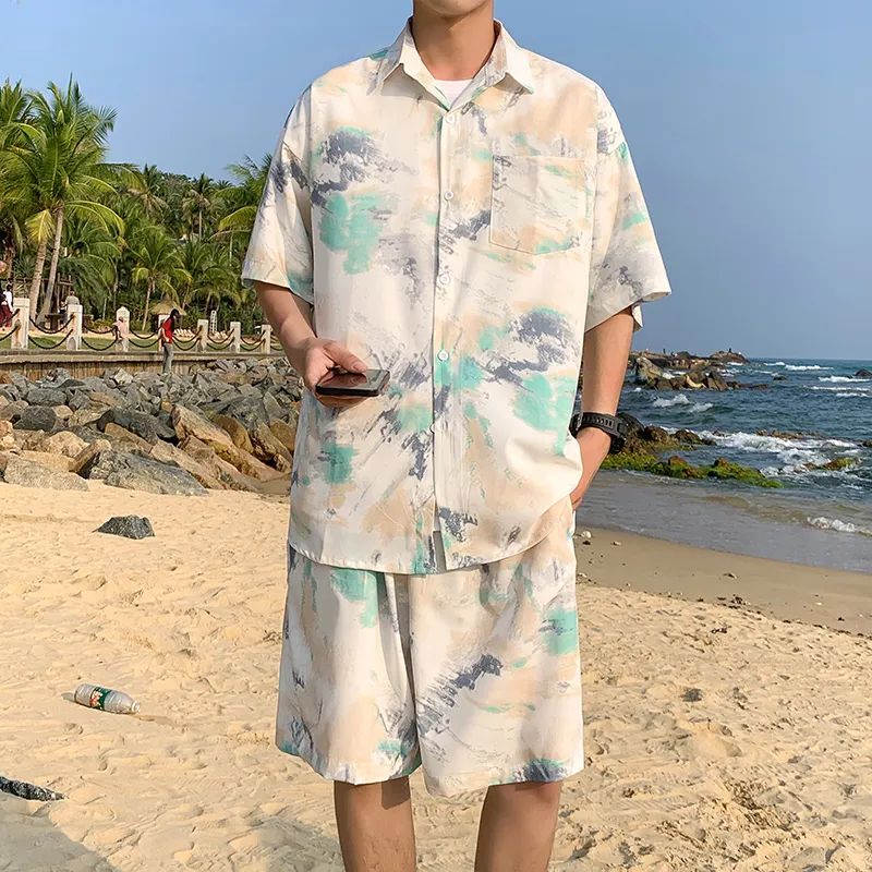 Fakeyoung Shirt Matching Set Unisex-4